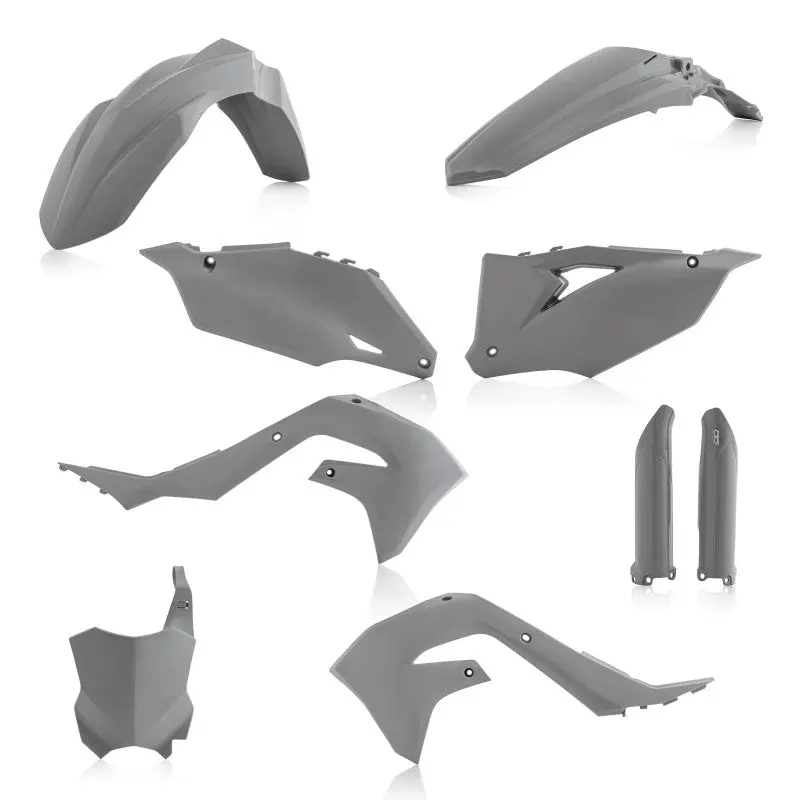 Acerbis 21+ Kawasaki Kx250 Kx250x/19-23 Kx450 Full Plastic Kit - Gray 1