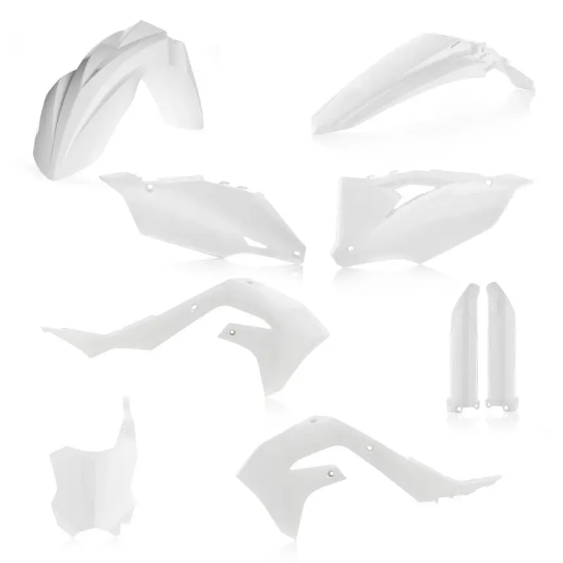 Acerbis 21+ Kawasaki Kx250 Kx250x/19-23 Kx450 Full Plastic Kit - White 1