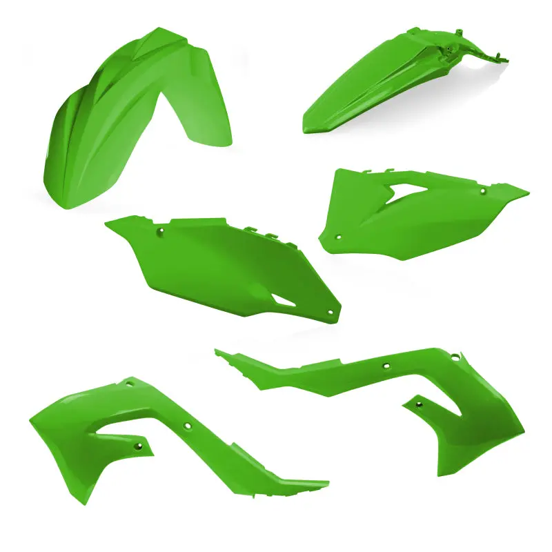 Acerbis 21+ Kawasaki Kx250 Kx250x/19-23 Kx450 Plastic Kit - Green 1
