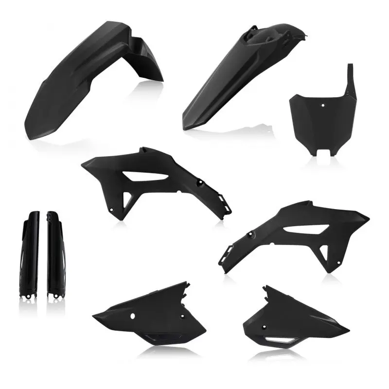 Acerbis 22+ Honda Crf250r/21-24 Crf450r Full Plastic Kit - Black 1