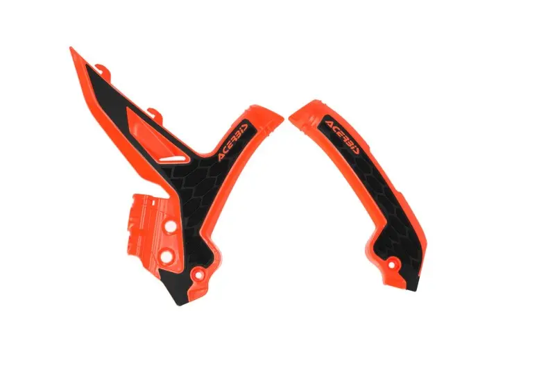 Acerbis 23+ Ktm Exc-F/ Sx/ Sx-F/ Xc/ Xc-F/ Xc-W/ Xcf-W Frame Guards- X-Grip - 16 Orange/Black 1