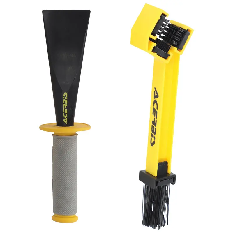 Acerbis Mud Scraper And Chain Brush#2986391040 1