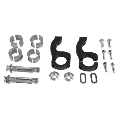 Acerbis Rally Pro/Rally Ii/Rally Iii/Endurance Universal Mount Kit Black#2142010001 1