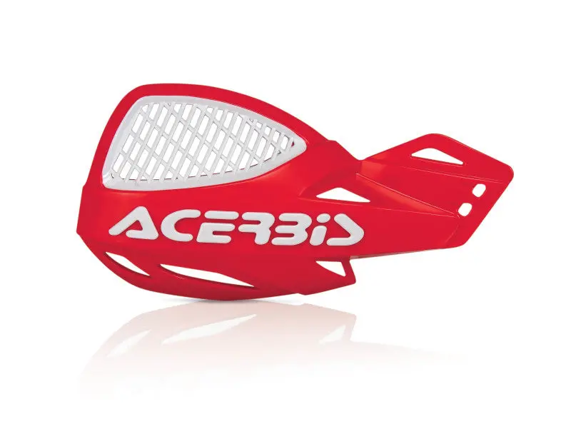 Acerbis Vented Uniko Handguard - Red/White 1