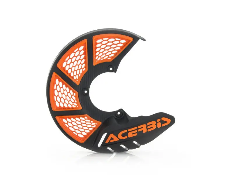 Acerbis X-Brake Vented Disc Cover - Black/16 Orange 1