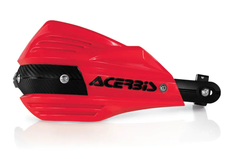 Acerbis X-Factor Handguard - Red W/Black Logo 1