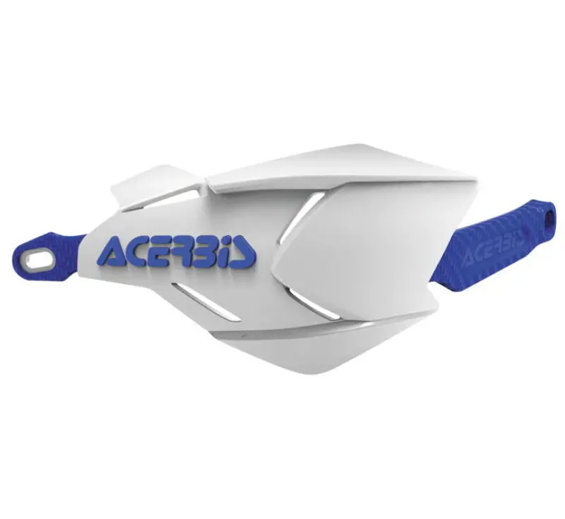 Acerbis X-Factor Handguard - White/ Blue 1