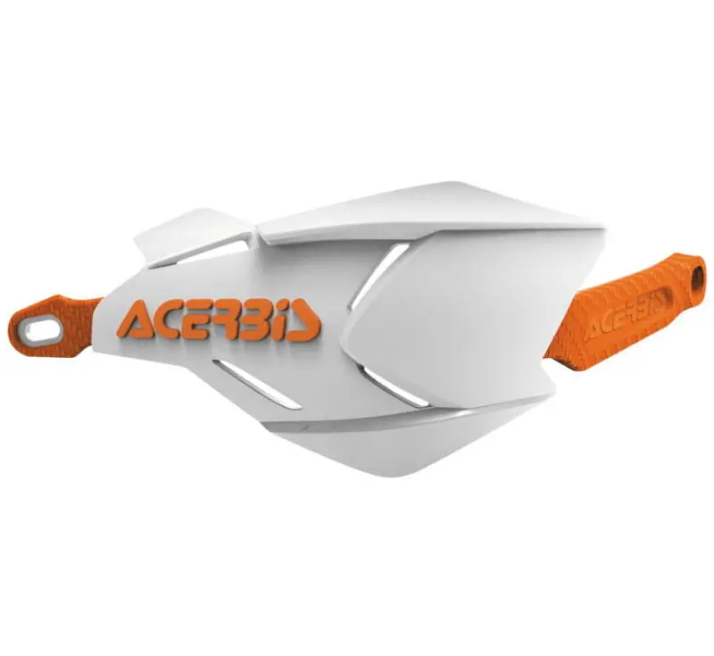 Acerbis X-Factor Handguard - White /Orange 1
