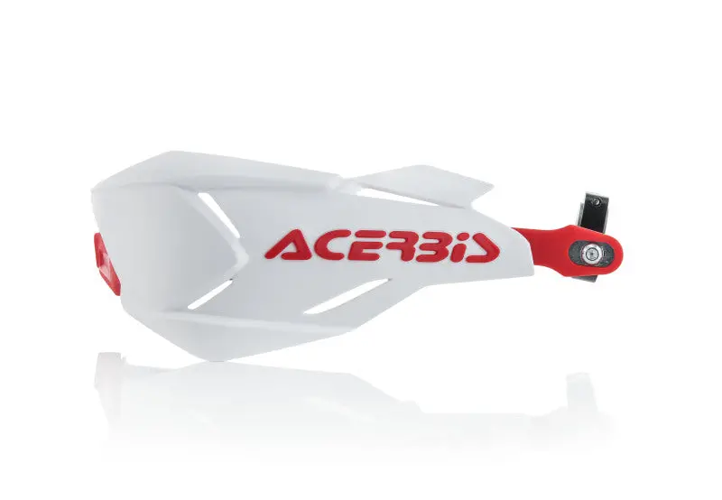 Acerbis X-Factory Handguard - White/Red 1