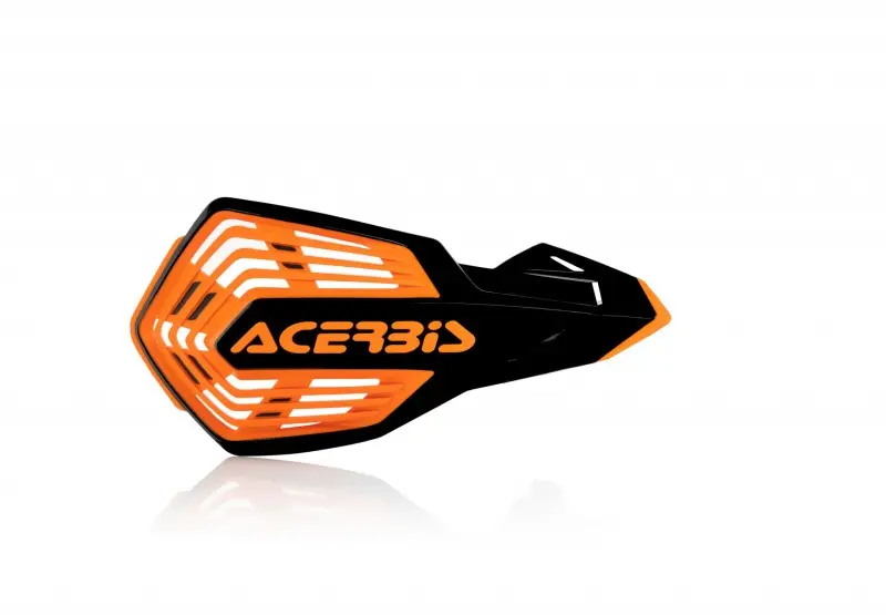 Acerbis X-Force Handguard - Black/16 Orange 1