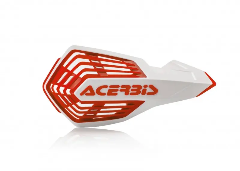Acerbis X-Force Handguard - White/Red 1