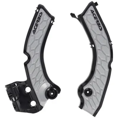 Acerbis X-Grip Frame Guards Black/Grey#2986701001 1