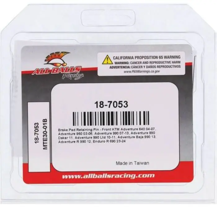 All Balls Racing 18-7053 Caliper Bolt Kit 1