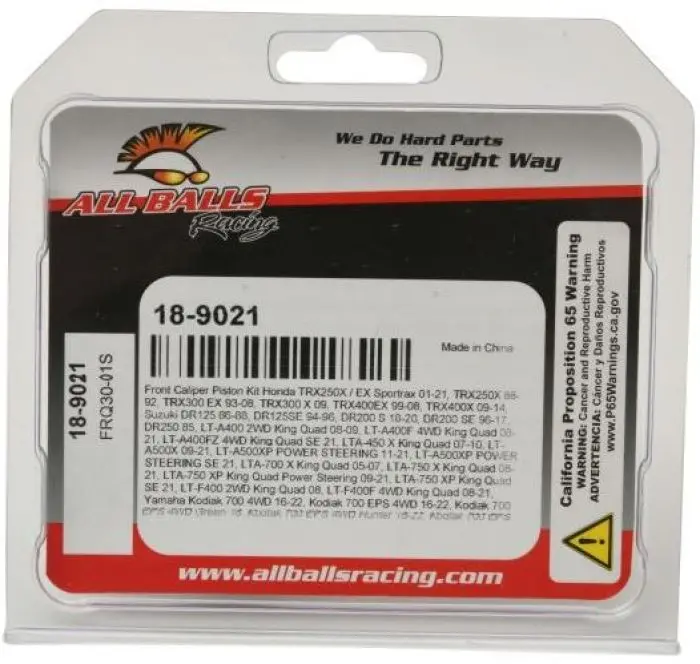 All Balls Racing 18-9021 Caliper Piston Kit 1