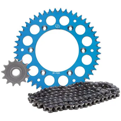 Aluminum Rear Sprocket & 420 MC Chain Kit – Lightweight Performance Drive System