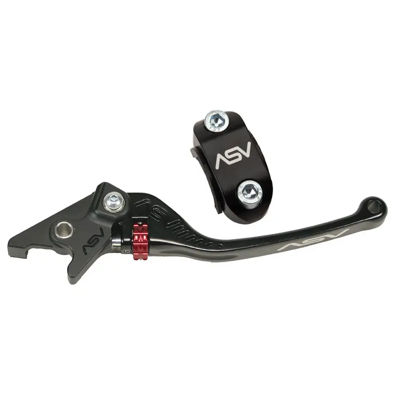 Asv F3 Sport Standard Brake Lever With Free Rotating Bar Clamp Black #2127730001 1