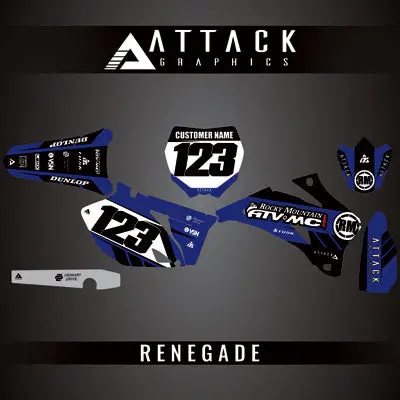 Attack Graphics Custom Renegade Complete Bike Graphics Kit#206979-P1 1