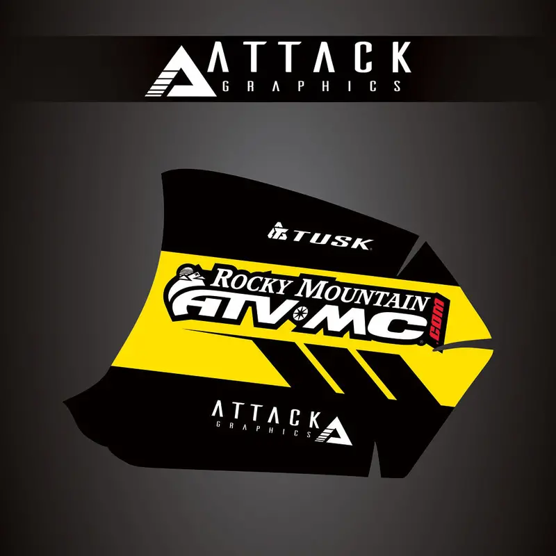 Attack Graphics Renegade Radiator Shroud Decal#207124-P11 1