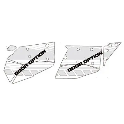 Attack Graphics Utv Door Graphic#188441-P 1