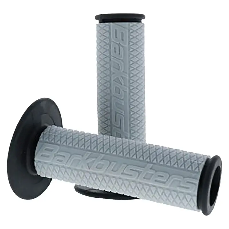 Barkbusters Diamond Open-End Grips Grey/Black#Grp-1Gy-00-Bk 1