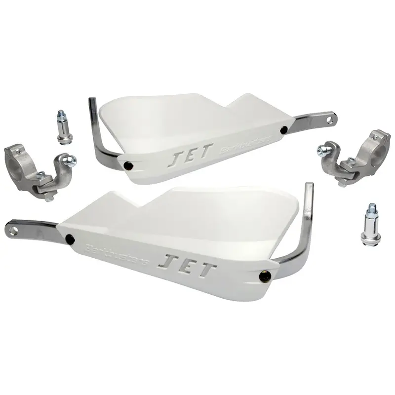 Barkbusters Jet Handguards White 1 1/8" Bars#Jet-002-02-Wh 1