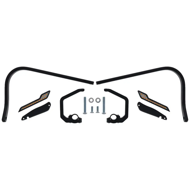 Barkbusters Two Point Mounted Handguards With Led Sequential Indicators Black#Bhg-133-00-Bk 1
