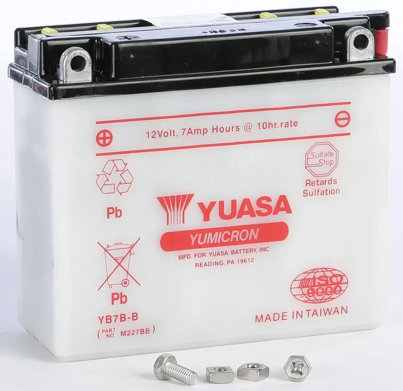 Battery Yb7b-B Conventional #Yuam227bb 1