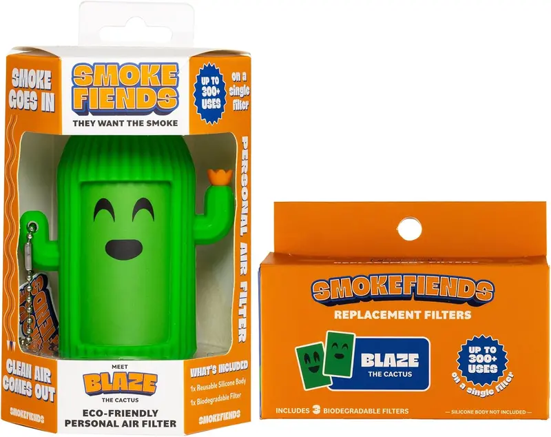 Blaze The Cactus + 3-Pack Replacement Filters Bundle 1