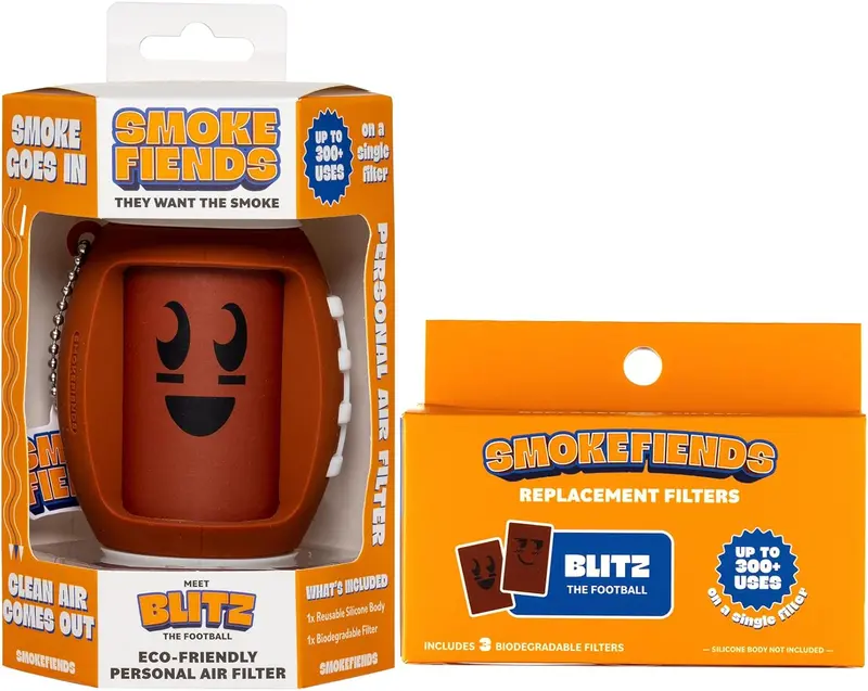 Blitz The Football + 3-Pack Replacement Filters Bundle 1