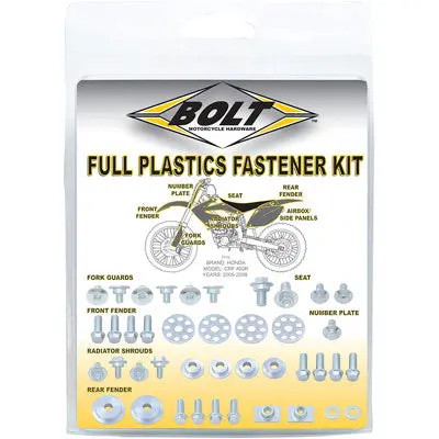 Bolt Full Plastics Fastener Kit#170541-P 1