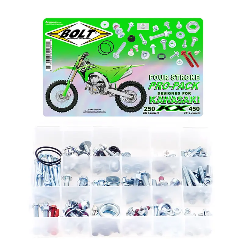 Bolt Kawasaki Four Stroke Pro Pack Kit#Kxpp-19F 1