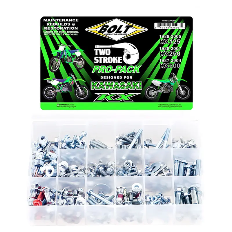 Bolt Kawasaki Two Stroke Pro Pack Kit#Kxpp-2Stk 1