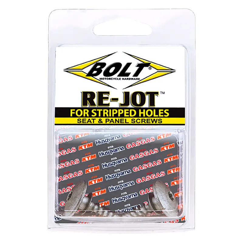 Bolt Re-Jot Seat & Panel Screws For Stripped Holes In Plastics#Rejot-Shs 1