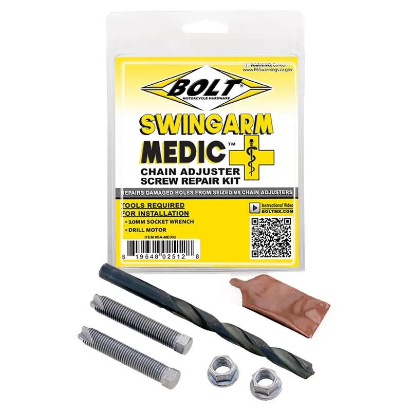 Bolt Swingarm Medic Chain Adjuster Repair Kit#Sa-Medic 1