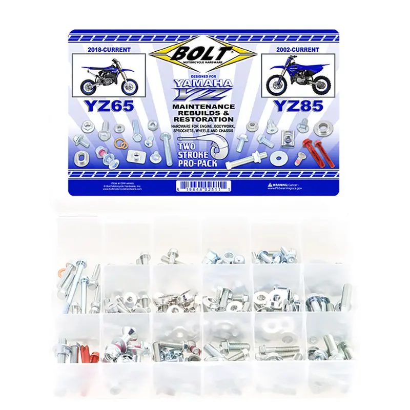 Bolt Yamaha Two Stroke Mini Pro Pack Kit#Yzpp-Minis 1