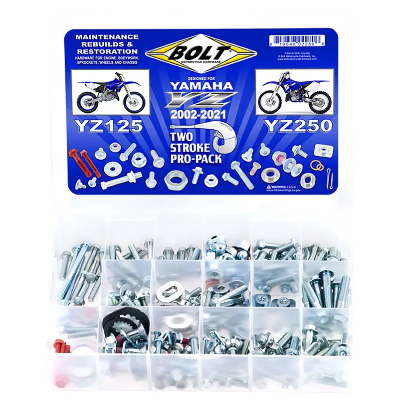 Bolt Yamaha Two Stroke Pro Pack Kit#176517-P 1