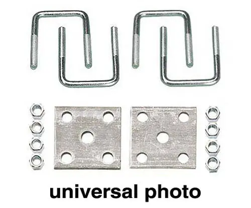 C.E. Smith 23103 Axle Tie Plate Kit 2" Sq #23103 1