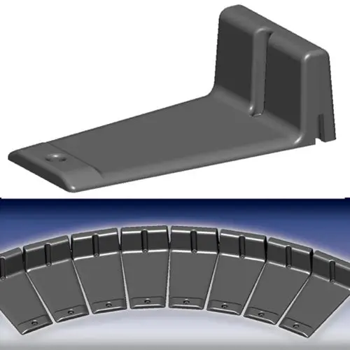 Caliber 13343 Flex Glides - High Profile #13343 1