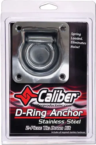 Caliber 13521 D-Ring Anchor Tie Down Kit #13521 1