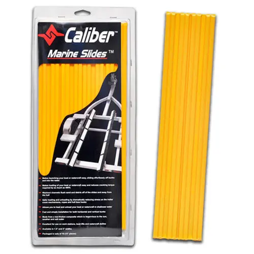 Caliber 23033 Marine Slides 1.5" X 15" - Yellow #23033 1