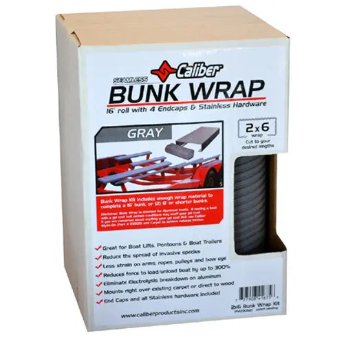 Caliber 23052 Bunkwrap Kit - Grey 16' X 2 X 6" #23052 1
