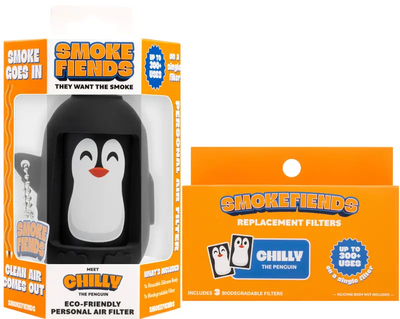 Chilly The Penguin + 3-Pack Replacement Filters Bundle 1