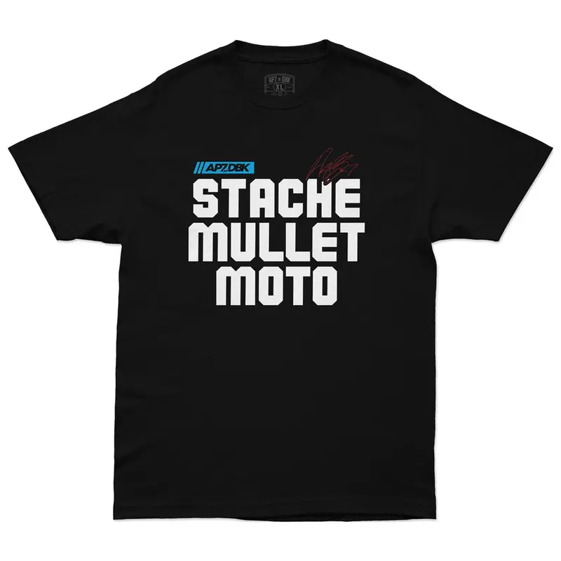 Dbk Stache Mullet Moto Ap7 T-Shirt#217257-P 1
