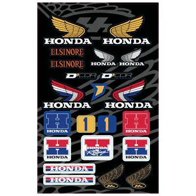 D'cor Visuals Honda Retro Decal Sheet#40-10-103 1