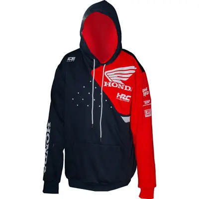 D'cor Visuals Honda Team2 Sweatshirt X-Large Navy#85-220-4 1