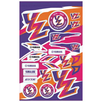 D'cor Visuals Yamaha Retro Decal Sheet#40-50-103 1