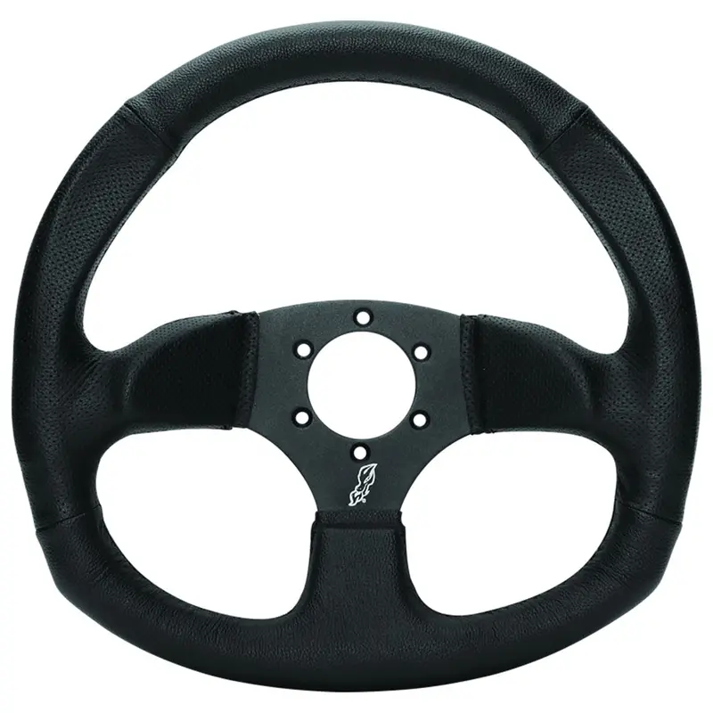Dragonfire Racing Vinyl D Steering Wheel 0" Offset Iron Series#522162 1