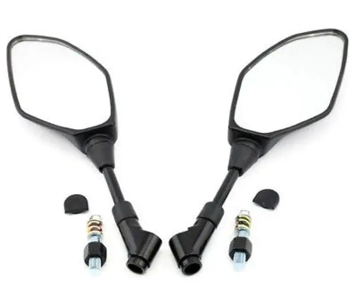 Emgo 20-34932 Mirror Left - Black #20-34932 1