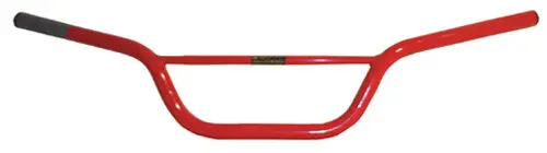 Emgo 23-92484 Dirt Bike Steel Handlebar - Red #23-92484 1