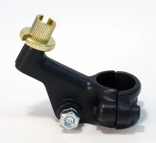 Emgo 34-37201 Brake Lever Bracket - Black #34-37201 1